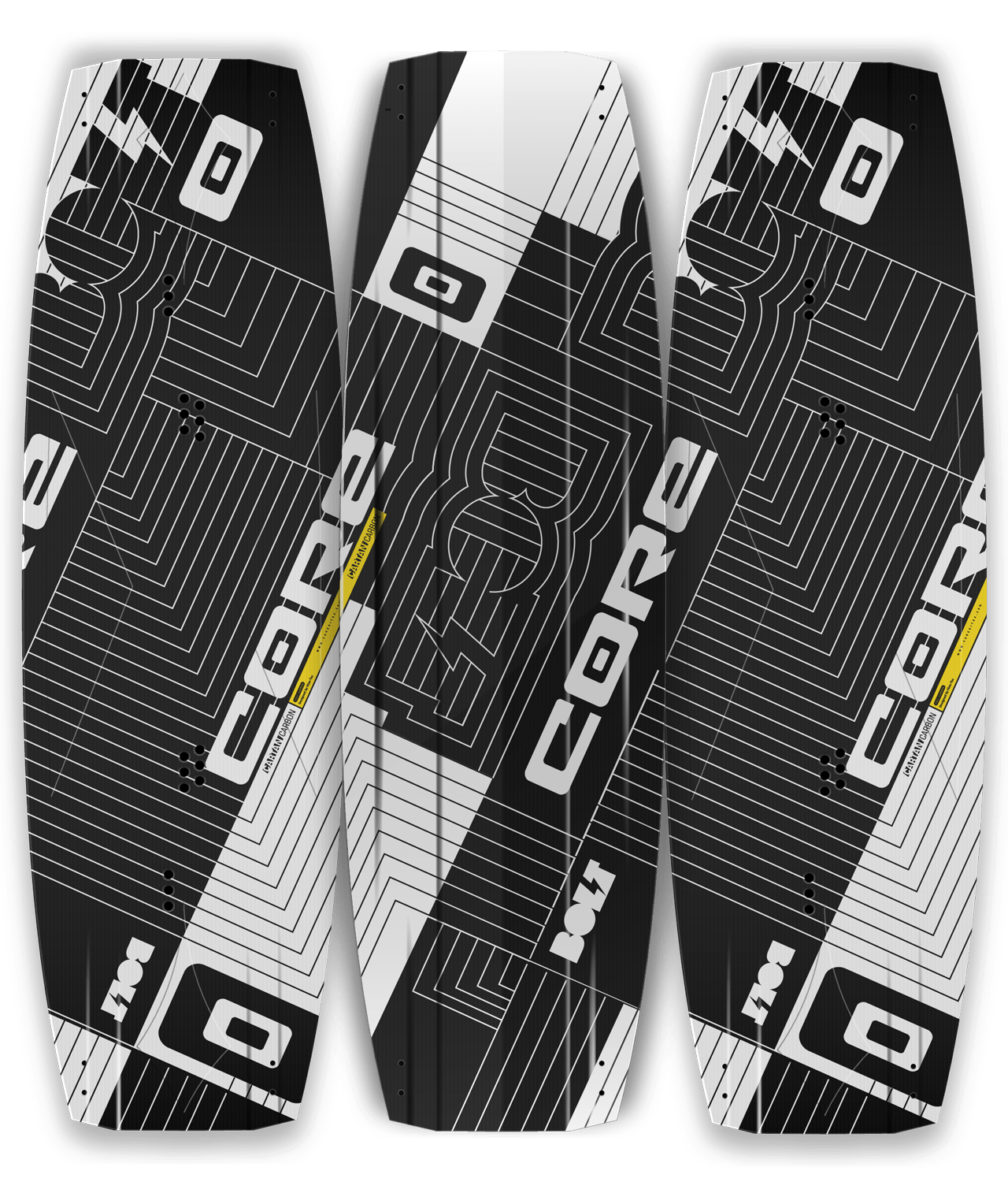 Die umfließende Gestaltung, setzt sich zu beiden Seiten nahtlos fort, wodurch das Zusammenwirken von Ober- und Unterseite an Konsistenz gewinnt.