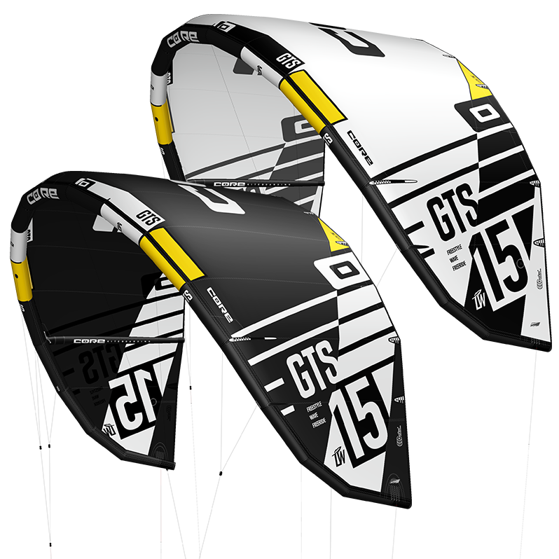 LW Auch der Leichtwind-Kite strahlt jetzt in Weiß